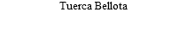 Tuerca Bellota